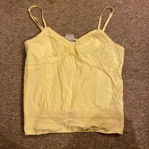 Yellow tank top